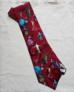 Corbata de colección del Mago de Oz para hombre Silk Turner Entertainment 1992 película clásica años 90 - Imagen 1 de 11