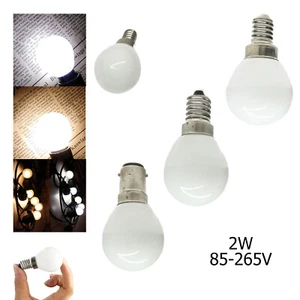 G35 Led Bulb E12 E14 B15 110v/220v 2w Light Globe Shape Cool White 2835smd Warm - Picture 1 of 18
