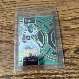 2023 Panini Select Will McDonald IV Premier Level Green Prizm /5 #192 - Picture 1 of 12