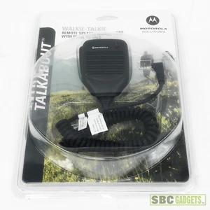 Motorola Walkie Talkie Remote Speaker Microphone w/ Push To Talk - Ship Same Day - Picture 1 of 4
