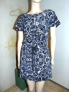 Juicy Couture Silk Dyed Tribal Abstract Floral Coastal Casual Boho Mini Dress 4 - Picture 1 of 9