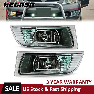 Fog Lights Driving Lamps W/Blubs For 2003-2009 Lexus GX470 #LX2593105 #LX2592105 - Image 1 of 4