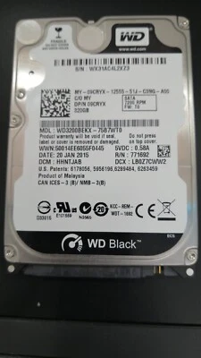 HDD Western Digital WD3200BEKX-75B7 320GB Used - Image 1 of 4