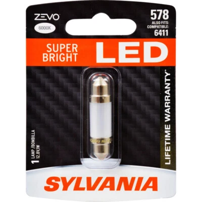 Dome Light Bulb-SL Sylvania 578LED.BP SYLVANIA RETAIL PACKS 578LED.BP - Image 1 of 4