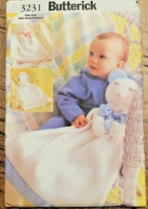 Butterick 3231 Security Baby Blanket - Angel Mouse Lamb- 25" long Sewing Pattern - Picture 1 of 3