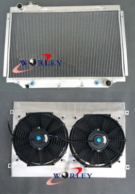 Radiador + Capa + Ventilador Para TOYOTA Land Cruiser HDJ80 HZJ80 FJ80 FZJ80 1990-1997 AT - Imagem 1 de 4