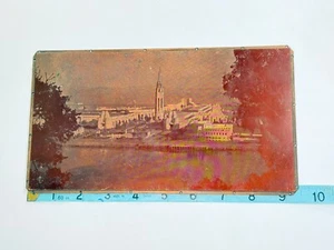 Old Copper Printing Plate -- Treasure Island -- International Exposition 1939 - Picture 1 of 6