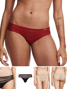 Chantelle Lingerie Briefs Festivite Knickers Tanga Mid Rise Lace Brief Underwear
