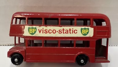 Routemadter Red double decker play bus By Lesney - Image 1 of 4