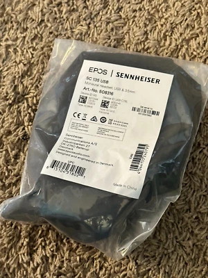 Sennheier EPOS SC 135 USB Bluetooth Mono Auriculares NUEVO Foto 1 de 2