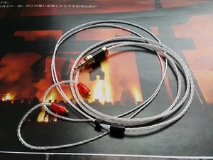 1x Carbon 3.5mm OCC Silver mmcx UE900 SHURE SE425 SE535 Cable - Picture 1 of 4