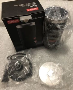 BODUM Bistro Electric Milk Frother - Black - NOB - Picture 1 of 5