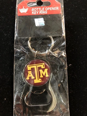NEW Texas A&M Key Chain & Bottle Opener NCAA Licensed - Factory Packaged Aggies Cover