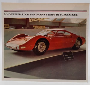 Clipping Ritaglio del 1967 Dino-Pininfarina una nuova stirpe di purosangue - Imagen 1 de 1