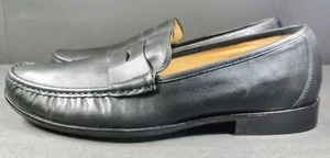 COLE HAAN GRAND OS BLACK LEATHER PENNY LOAFERS C22772 MEN'S SIZE 13 - Picture 1 of 10