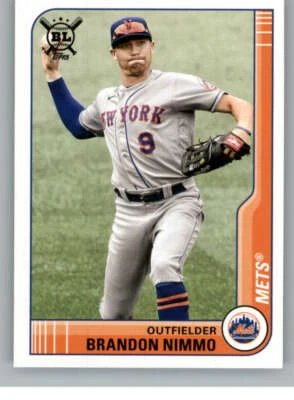 2021 Topps Big League #230 Brandon Nimmo New York Mets - Image 1 of 2