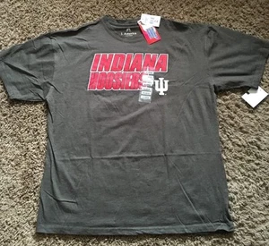 NEW INDIANA HOOSIERS NCAA TEE - JERSEY BY J. AMERICA MEN"S X LARGE NWTS - Picture 1 of 9
