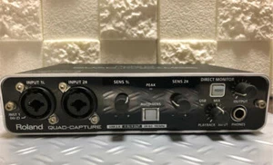 Roland UA 55 QUAD-CAPTURE Audio Interface USB 2.0 24 Bit 192 kHz 4 In 4 Out BOX - Picture 1 of 3