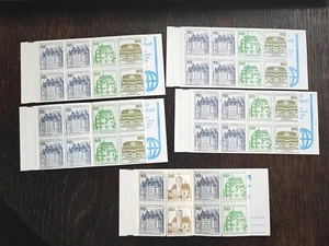 5 x 1982 Markenheftchen Burgen & Schlösser Dt.Bundespost Berlin - Bild 1 von 1