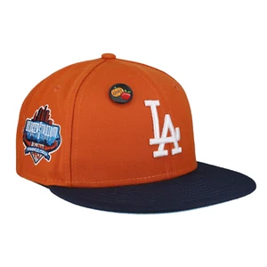 New Era Los Angeles Dodgers 59FIFTY Fitted Hat 40 Year Anniversary Patch 7 7/8 - Picture 1 of 7