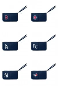 MLB Organizer Wallet Wristlet, Choose Team Licensed Baseball - Picture 1 of 7