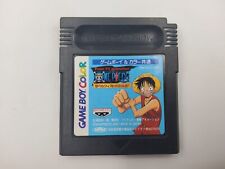 Game Boy Color One piece Yume no Luffy Kaizokudan Tanjou Très Bon Etat JAPAN
