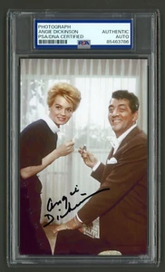 Angie Dickinson Signed Photo (PSA) Oceans 11 w/ Dean Martin Rat Pack - Picture 1 of 2