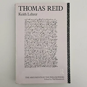 Thomas Reid Arguments of the Philosophers Keith Lehrer Philosophy 18th Century - Imagen 1 de 15