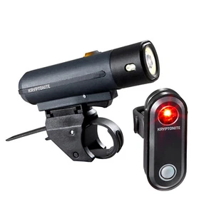 Kryptonite Bike Light Set - Street F-150 & Avenue R-30 USB Rechargeable - Picture 1 of 14