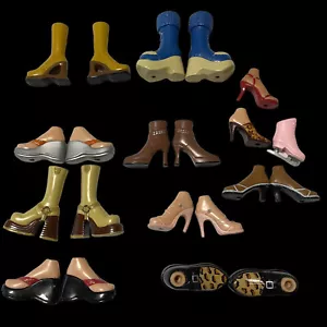 Lote de 9 pares de zapatos vintage BRATZ más 3 individuales total 21 zapatos - Imagen 1 de 16