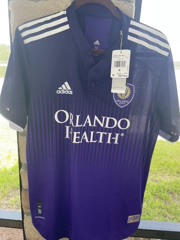 Adidas Men's Orlando City '21-'22 Primary Authentic Jersey GI6448 NWT sz M Cover