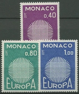Monaco 1970 Europa CEPT Geflecht 977/79 postfrisch - Bild 1 von 1