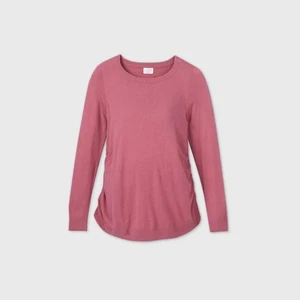 Isabel Maternity Mauve Pullover Sweater Size Small S New Without Tags - Picture 1 of 2