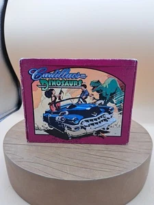 Vintage MARK SCHULTZ - Cadillacs and Dinosaurs 1990 Candy Bar Box Only HTF - Picture 1 of 8