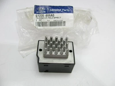 NEW Blower Motor Resistor For 11-15 Hyundai Sonata Optima Hybrid ONLY 972354RAA0 - Image 1 of 3