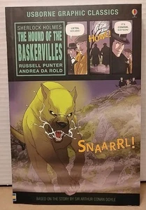 Sherlock Holmes : Hound of the Baskervilles - Usborne Graphic Classics - 2019 - Picture 1 of 4