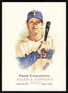 2007 Topps Allen & Ginter #198 Frank Catalanotto - Picture 1 of 2