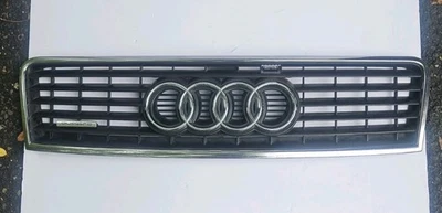 2002-2005 Audi A6 Quattro OEM Hood Grille w/ Emblem  - Image 1 of 3