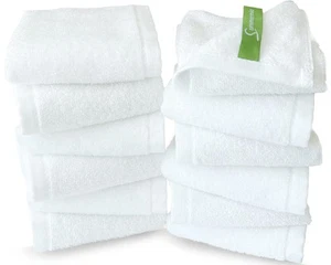 12 Pack Washcloths 13" x 13" - Soft Wash Cloths for Your Face Towel, Viscose ... - Picture 1 of 9