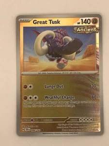 Great Tusk 096/162 Reverse Holo Temporal Forces - Picture 1 of 1