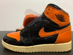 Nike Air Jordan Retro 1 HIGH Shattered Backboard 3.0 Starfish 575441-028 GS 5 - Picture 1 of 5