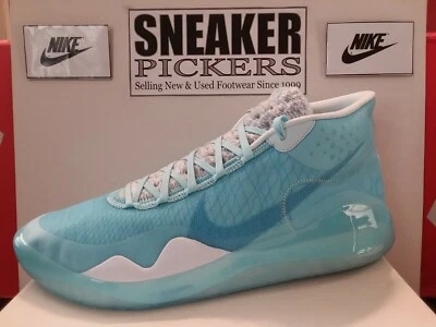 Nike Zoom KD 12 - Talla: 18 - AR4229 400 - Mirada Azul / Foto Azul - Tinte Azul - Nuevo Foto 1 de 4