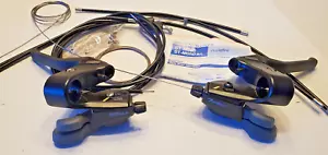 NOS Shimano Deore LX 3x7 Spd Brake Lever Shifter Set MTB Bicycle Vtg Klein XT - Picture 1 of 20