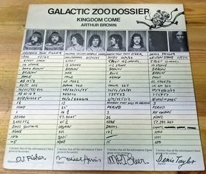 2310130 12" '71 KINGDOM COME ARTHUR BROWN "GALACTIC ZOO DOSSIER" A//1 B//1 EX - Bild 1 von 10