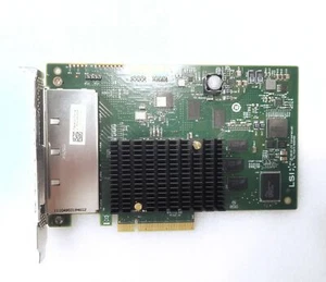 LSI 9201-16e 6Gbps 16-lane external SAS HBA P20 IT Mode ZFS FreeNAS unRAID - Picture 1 of 4