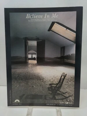 Partituras Believe In Me Dan Fogelberg nuevas stock antiguo piano guitarra voz pop F5A Foto 1 de 2