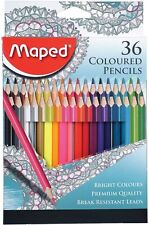 Maped Colouring Pencils - Adult colouring - Pack of 36 - Assorted Colours