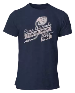 Retro Camp Waconda S'more Shop Unisex Shirt - Picture 1 of 7