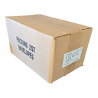 Box of 2000 Crystal Clear Packing List Envelopes Adhesive Backing 3.5" x 5.5" Sh