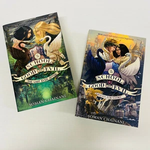 2 x Soman Chainani Books Paperback Last Ever After / Quests for Glory - Picture 1 of 6
